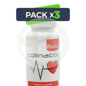 Pack 3x Colinacor 60 Cápsulas Plantis