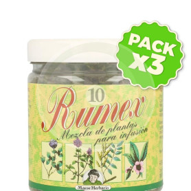 Pack 3x Rumex 10 Control De Peso 80G Maese Herbario