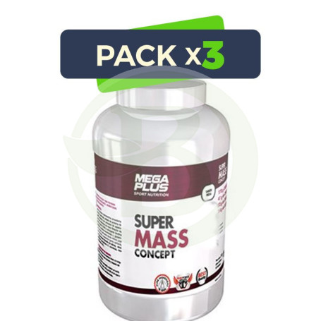 Pack 3x Super Mass Concept Fresa 3Kg. Megaplus