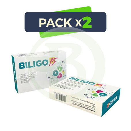 Pack 2x Biligo 15 20 Ampollas Artesanía Agrícola