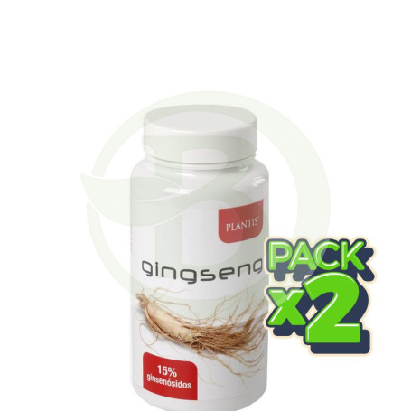 Pack 2x Ginseng 50 Cápsulas Plantis