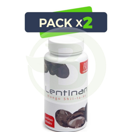 Pack 2x Lentinan 60 Cápsulas Plantis