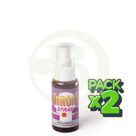 Pack 2x Throat Spray 30Ml. Artesanía Agrícola