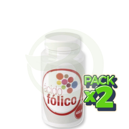 Pack 2x Ácido Fólico 60 Cápsulas Artesanía Agrícola