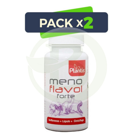 Pack 2x Menoflavol Forte 60 Cápsulas Plantis