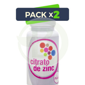 Pack 2x Citrato De Zinc Plantis 60 Cap Plantis
