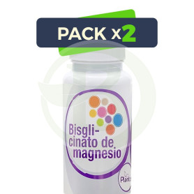 Pack 2x Bisglicinato De Magnesio 60 Cápsulas Plantis