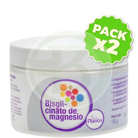 Pack 2x Bisglicinato De Magnesio 150G Plantis