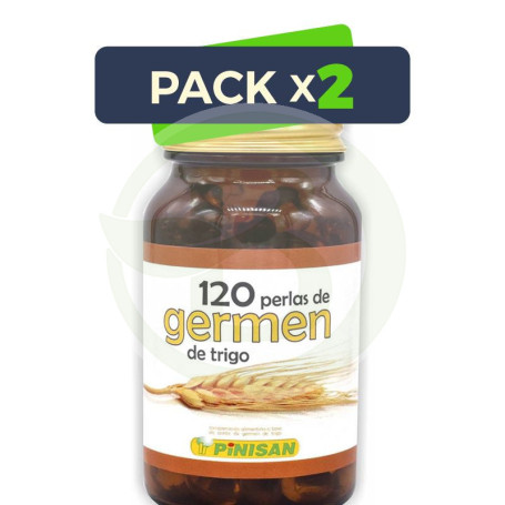 Pack 2x Germen de Trigo 120 Perlas Pinisan