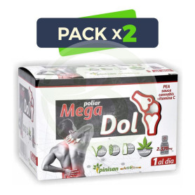 Pack 2x Poliar Megadol 6 Viales Pinisan