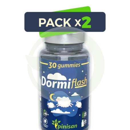 Pack 2x Dormiflash, 30 Gummies Pinisan