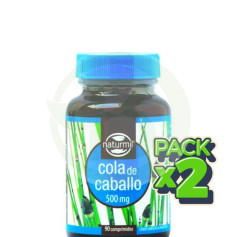 Pack 2x Cola de Caballo 500Mg. 90 Comprimidos Naturmil