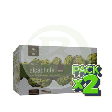 Pack 2x Alcachofa Forte 20 Ampollas Naturmil