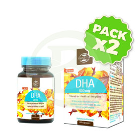 Pack 2x DHA 50% 60 Cápsulas Naturmil