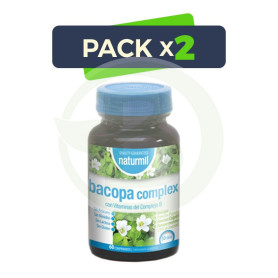Pack 2x Bacopa Complex 60 Comprimidos Naturmil