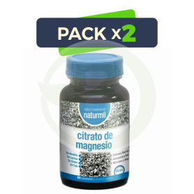Pack 2x Citrato De Magnesio 60 Comprimidos Naturmil