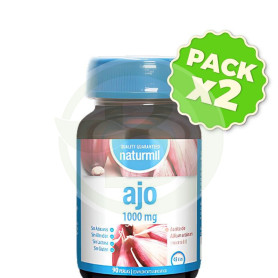 Pack 2x Ajo 1000Mg 90 Perlas Naturmil