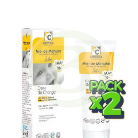 Pack 2x Crema Cambio De Pañal con Miel De Manuka Comptoirs & Compagnies