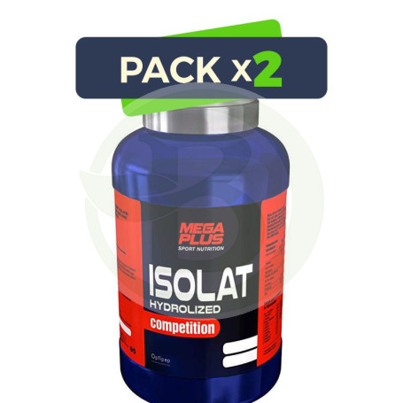 Pack 2x Isolat Competition Chocolate 1Kg. Megaplus