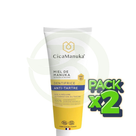 Pack 2x Pasta Dental Antiplaca 75Ml Cicamanuka