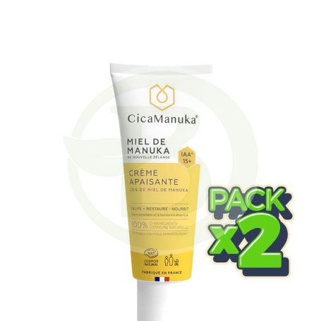 Pack 2x Crema Calmante 40Ml Cicamanuka