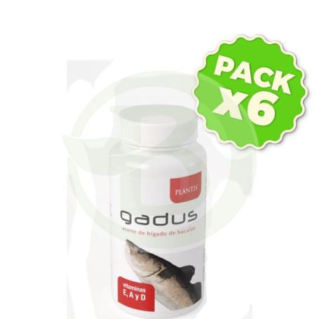 Pack 6x Gadus 110 Cápsulas Plantis
