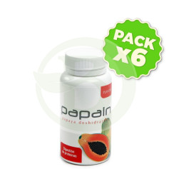 Pack 6x Papaína 60 Cápsulas Plantis