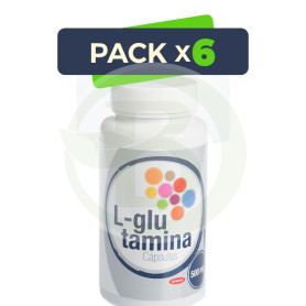 Pack 6x Glutamina 60 Cápsulas Artesanía Agrícola