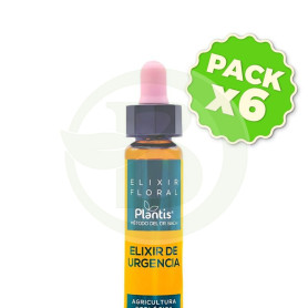 Pack 6x Elixir de Urgencia ECO 30Ml. Plantis