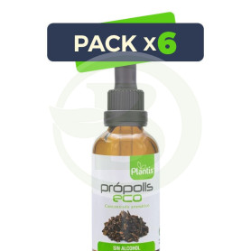 Pack 6x Extracto de Própolis Eco sin Alcohol 50ml Plantis