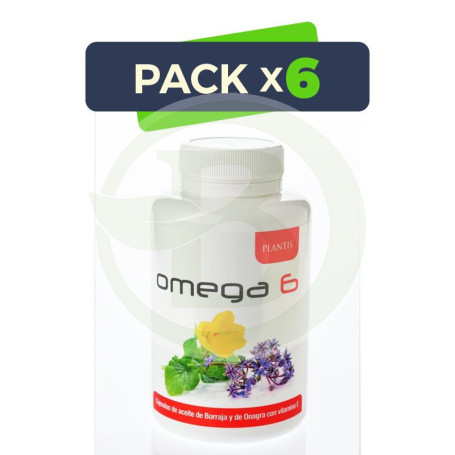 Pack 6x Omega 6 410 Cápsulas Plantis