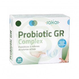 Probiótico GR Complex 30 cápsulas Sakai