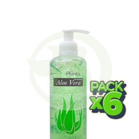 Pack 6x Gel Aloe Vera 250 Ml Plantis
