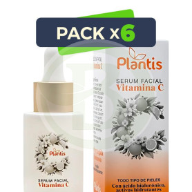 Pack 6x Sérum Facial Vitamina C 30Ml Plantis