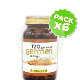 Pack 6x Germen de Trigo 120 Perlas Pinisan