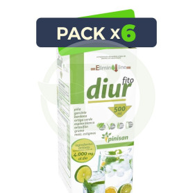 Pack 6x Fitodiur Depurativo 500Ml. Pinisan