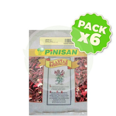 Pack 6x Saco de flores de hibisco 30Gr. Pinisan