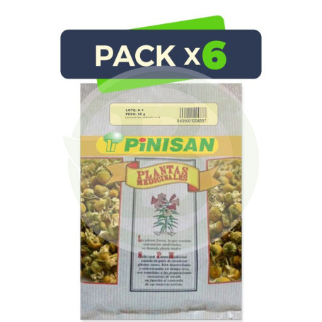 Pack 6x Bolsa Manzanilla Romana 30Gr. Pinisan
