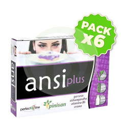 Pack 6x Ansi Plus 30 Capsulas Pinisan