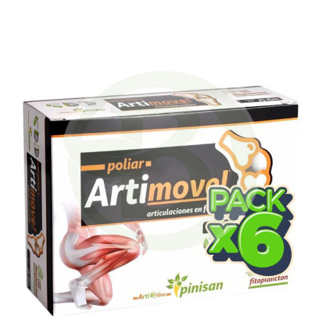 Pack 6x Poliar Arti Move! 50 Cápsulas Pinisan