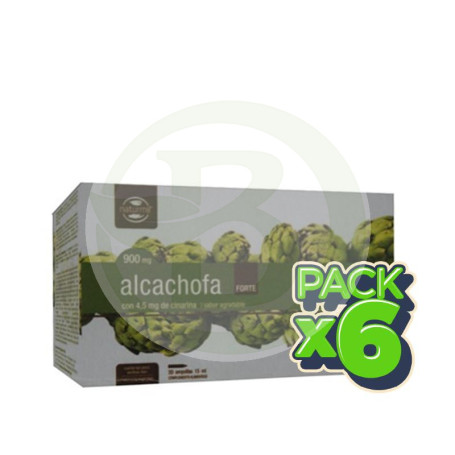 Pack 6x Alcachofa Forte 20 Ampollas Naturmil