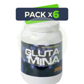 Pack 6x Glutamina Limón 300Gr. Megaplus