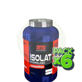 Pack 6x Isolat Hidro Competition Chocolate 2Kg. Megaplus
