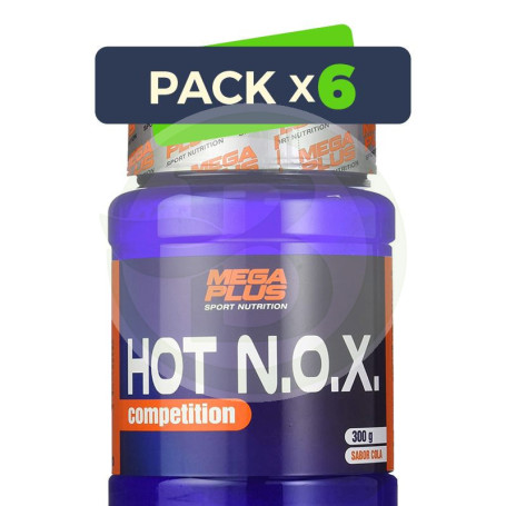 Pack 6x Hot Nox Cola Competition 300Gr. Megaplus