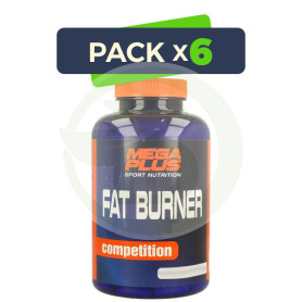 Pack 6x Fat Burner Flash Competition 90 Cápsulas Megaplus