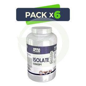 Pack 6x Isolate Concept Choco 2Kg. Megaplus