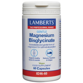 Gentle Magnesium Bisglycinate 60 Capsulas Lamberts