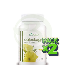 Pack 2x Aceite de Onagra 100 Perlas Soria Natural