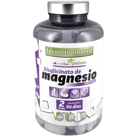 Bisglicinato De Magnésio 120 Comprimidos Pinisan