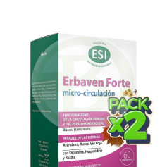 Pack 2x Erbaven Forte Micro-Circulação 60 Comprimidos Esi